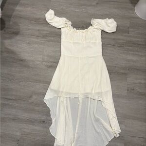 Spirit Cream High Low Dress